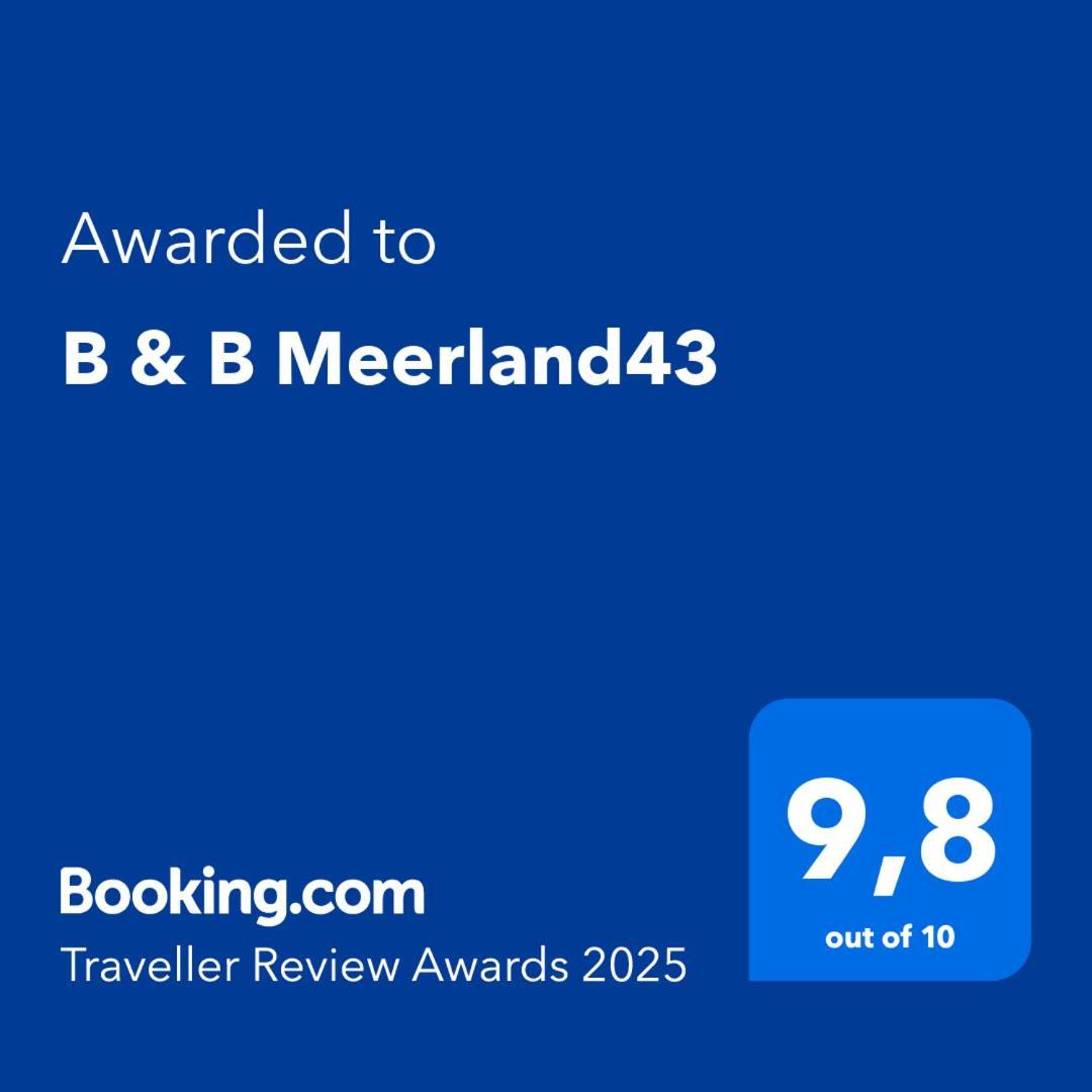 B & B Meerland43 Екстериор снимка